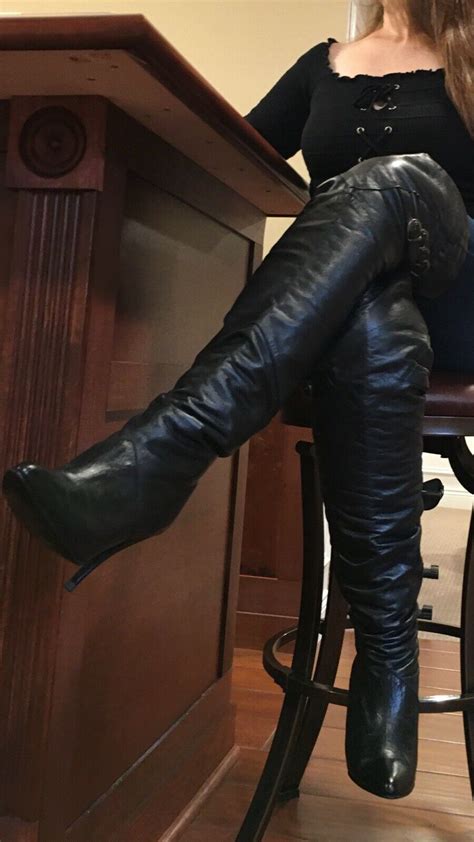 Ebay Leather Another Vintage Pair Of Thigh High Boots Sells For 300