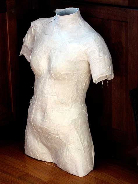 How To Make A Dress Form With Plaster Of Paris Bandages Doll Dress