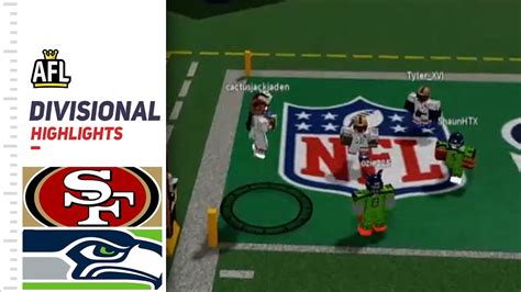 49ers Vs Seahawks Divisional Highlights Afl S8 Youtube