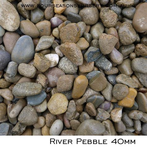Round River Pebble 40mm Four Seasons Nursery