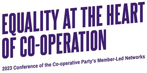 Co Operative Party Sharing Power And Wealth