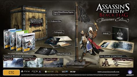 Assassins Creed Iv Black Flag Collectors Editions Unveiled Capsule