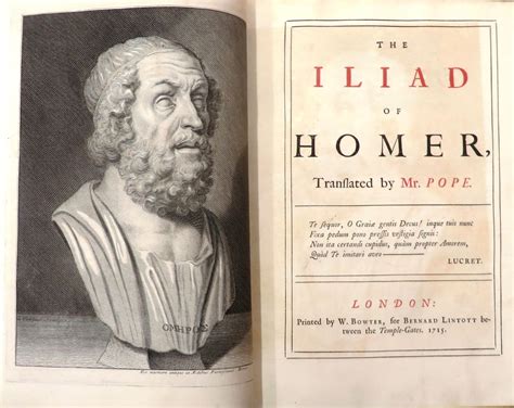 Works Of Mr Alexander Pope As Well As His Translations Of The Iliad