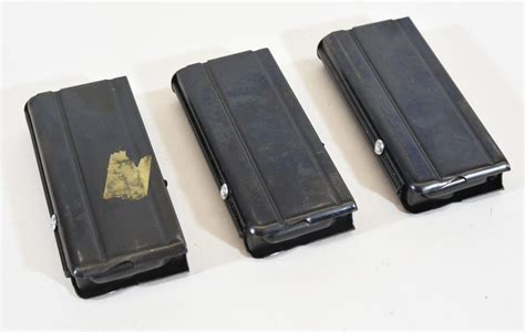 Three M1 Carbine Magazines 30 Carbine Landsborough Auctions