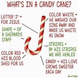 Story Of The Candy Cane Printable