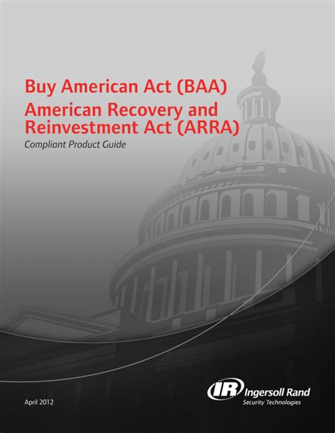 Buy American Act Baa