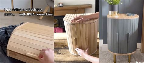 Turning Two Bread Bins Into A Stunning Bedside Table That Looks Like A