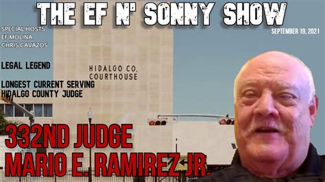 Judge Mario Ramirez Of The 332nd District Court Of Texas Podcast Part