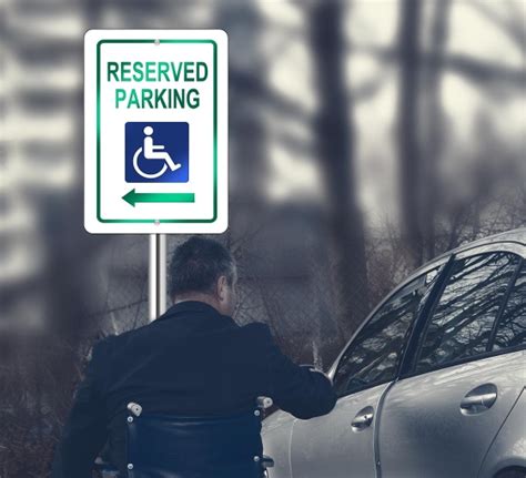 Buy Reflective Handicap Parking Signs Bannerbuzz United Kingdom