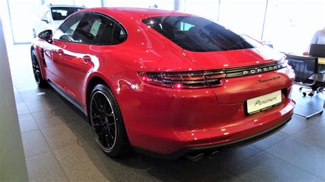 All New Red Porsche Panamera Turbo 2017 Katowice Youtube
