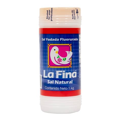 Sal La Fina Refinada Fluorada 1 Kg Walmart