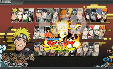 Naruto Senki Mod Apk Full Character No Cooldown Skill Terbaru 2022