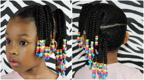 Cute Little Girl Hairstyles With Beads Hairstyle Guides