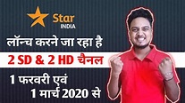 Star India Launching 4 New Channels from Feb & Mar 2020 | स्टार इंडिया ...