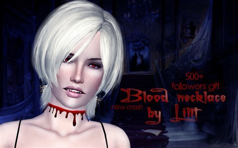 Blood Necklace By Lilit By Lilit Simsday
