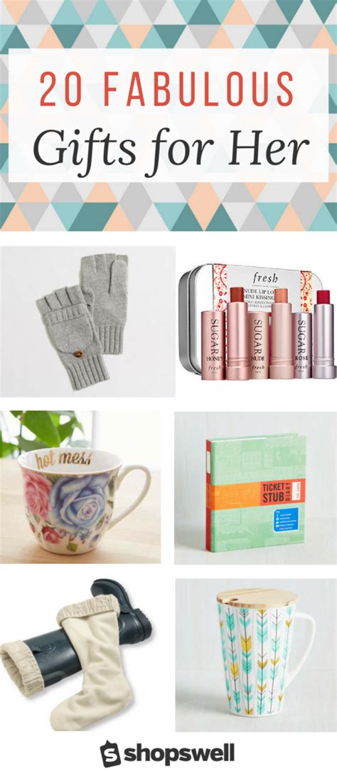 Great gifts for her under $30. 20 Gifts Under $30 for Her (With images) | Diy gifts for ...