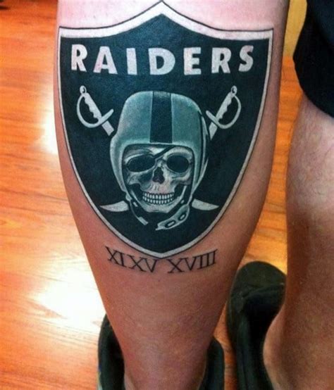 25 Las Vegas Raiders Tattoo Cerinetiyana