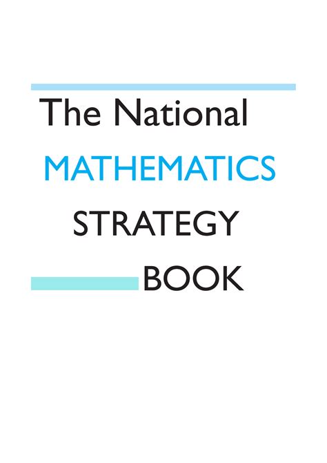 Math 25 5 2022 Math 204 The National Mathematics Strategy Book Ii