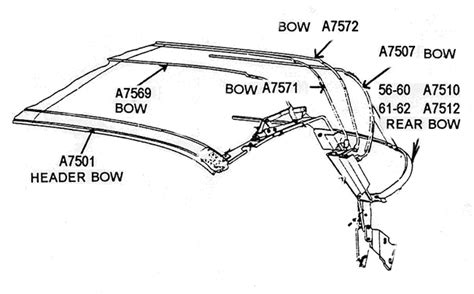 Frame Parts Diagram View Chicago Corvette Supply