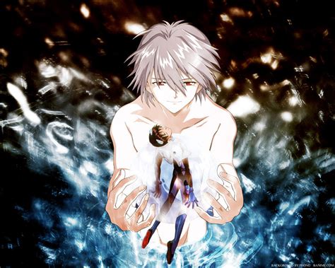 Ikari Shinji Nagisa Kaworu Neon Genesis Evangelion