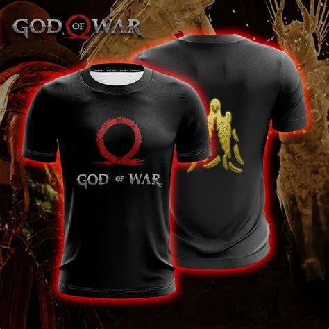 Kratos Omega Symbol God Of War Unisex 3d T Shirt Daisyfaith