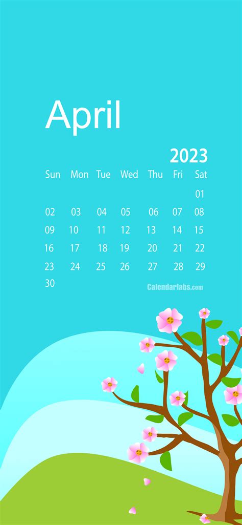 April 2023 Desktop Wallpaper Calendar Calendarlabs