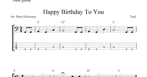 Print and download 'one elephant' free beginner guitar sheet music (notation and tab). Free bass guitar tab sheet music, Happy Birthday To You