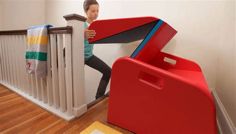 Meet Sliderider The Foldable Staircase Slide You Can Place Over Your