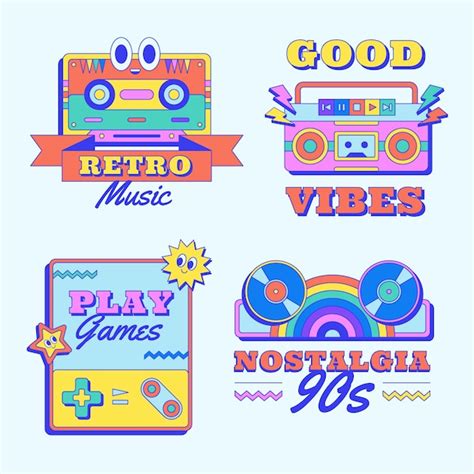 Premium Vector Hand Drawn Retro Logo Template