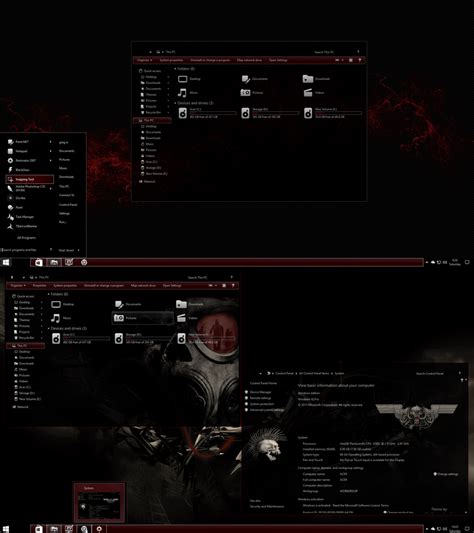 The Red Theme for Windows 10 RS 2 Update by gsw953onDA on DeviantArt