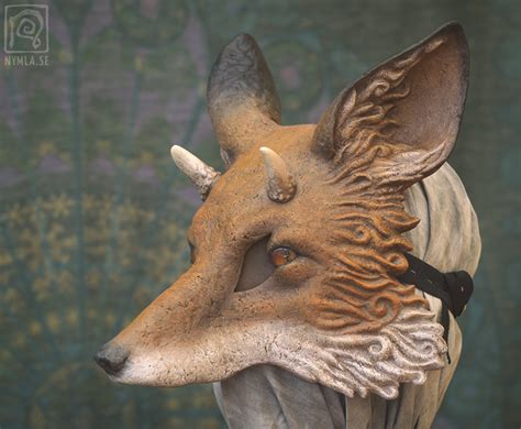 Nymla Is Creating Ceramics And Other Crafts Patreon Fox Mask