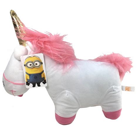 Despicable Me 2 Minions 8 Fluffy Unicorn Plush Licensed Toy Usa