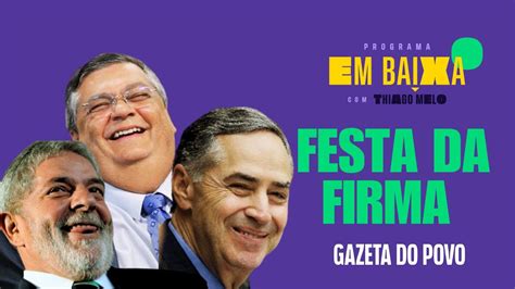 Lula E Amigos Digo Ministros Do STF Confraternizam Na Casa De Barroso