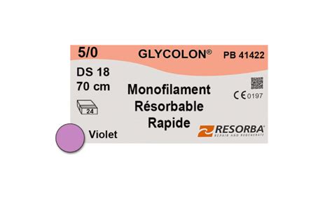 Glycolon Resorba Ds18 Violet 1 5 5 0 70cm 24stuks Kopen Klinimed Nl