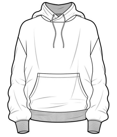 Anime Hoodie Coloring Pages