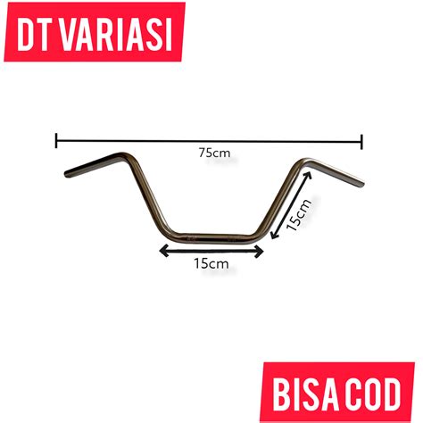 Stang British,Stang Japstyle,stang motor custom | Lazada Indonesia