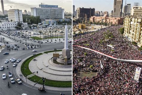 Cairo S Tahrir Square Given Facelift Decade After Egyptian Revolution Middle East Eye