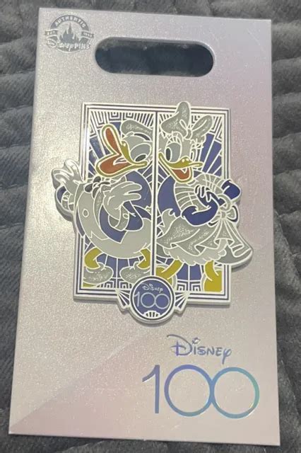 2023 Disney 100th Anniversary Celebration Daisy And Donald Duck Pin 27