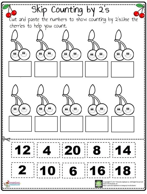Skip Counting By 2s Worksheet Counting Worksheets Kindergarten Math