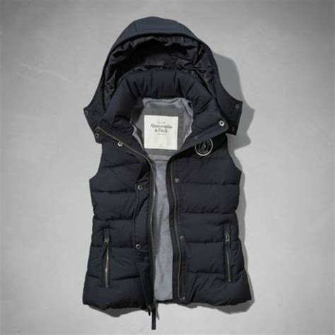 abercrombie and fitch bubble vest womens puffer vest outerwear women jackets for women