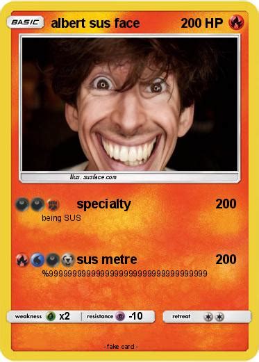 Pokémon Albert Sus Face Specialty My Pokemon Card
