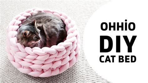 Diy How To Make A Cat Bed With Ohhio Braid New Youtube