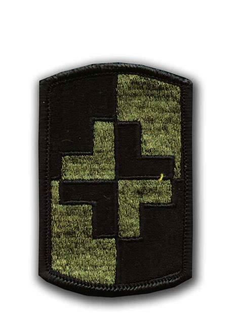 4th Medical Brigade Subdued 3 Military Patch