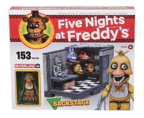 Five Nights At Freddy Backstage Mcfarlane Toys 153 Pcs Chica