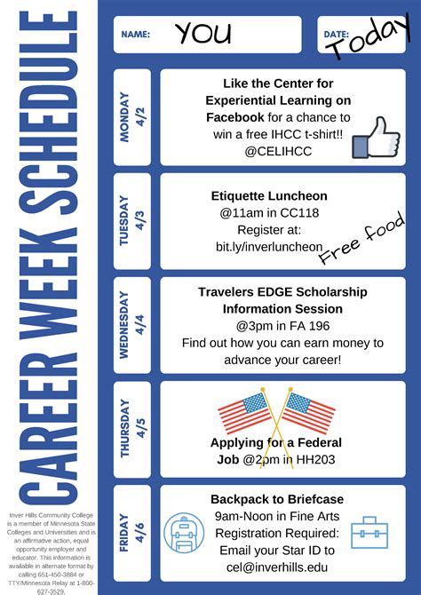 Career Week Spring 2018 – Inver Hills News