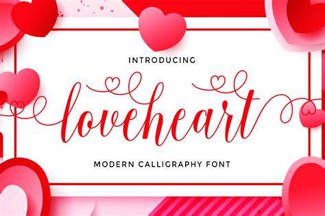 Loveheart Font By Selotypestudio · Creative Fabrica