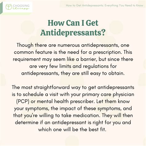 How To Get Antidepressants Everything You Need To Know Choosing Therapy
