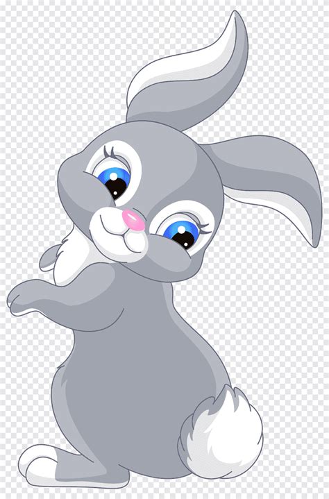 Free Download Rabbit Cuteness Cute Cartoon Mammal Vertebrate Png