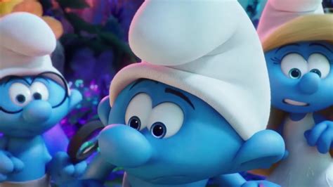 Wallpaper Get Smurfy, Best Animation Movies of 2017, blue, Movies #11945