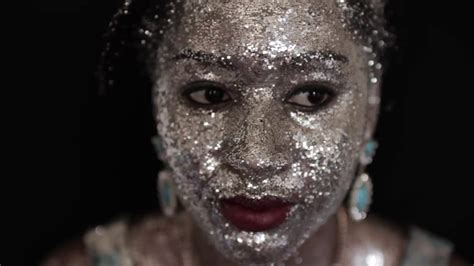 Full Body Silver Glitter Be Iridescence Youtube